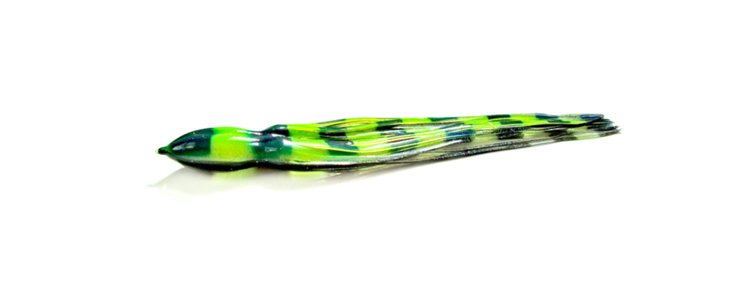 Bonze Skirt BS24 600mm Fluorescent Green/Silver/Black Stripe image 0